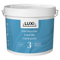Loftmaling glans 3 hvid 4,5 liter - Luxi